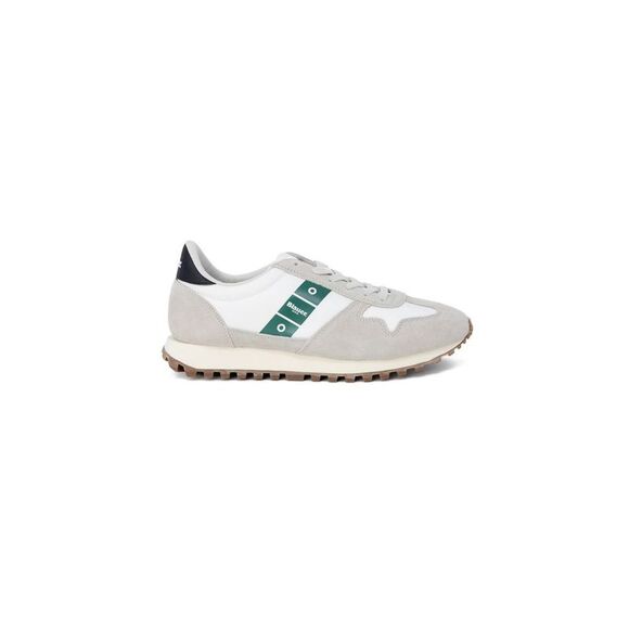 Blauer Gray Leather Athletic Men's Sneakers